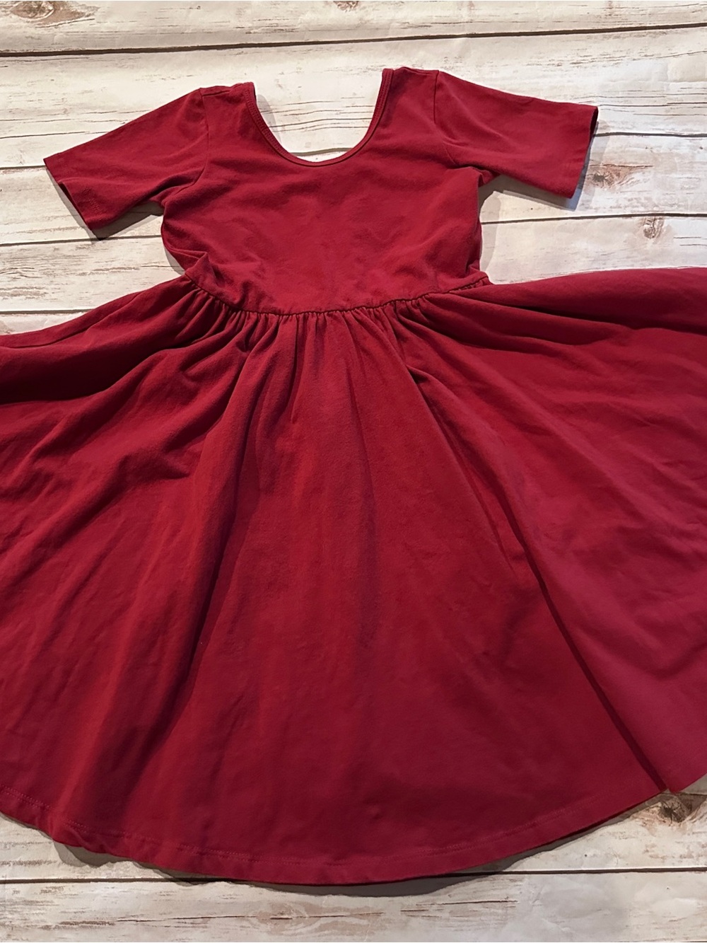 Alice + Ames rusty burgundy red dress vguc 8y